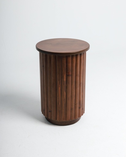 [PET-DEF-131] PETIT BROWN PALAIS SIDE TABLE