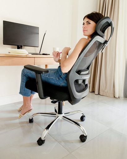 [MBL-DEF-88] M5 Black Mesh Chair